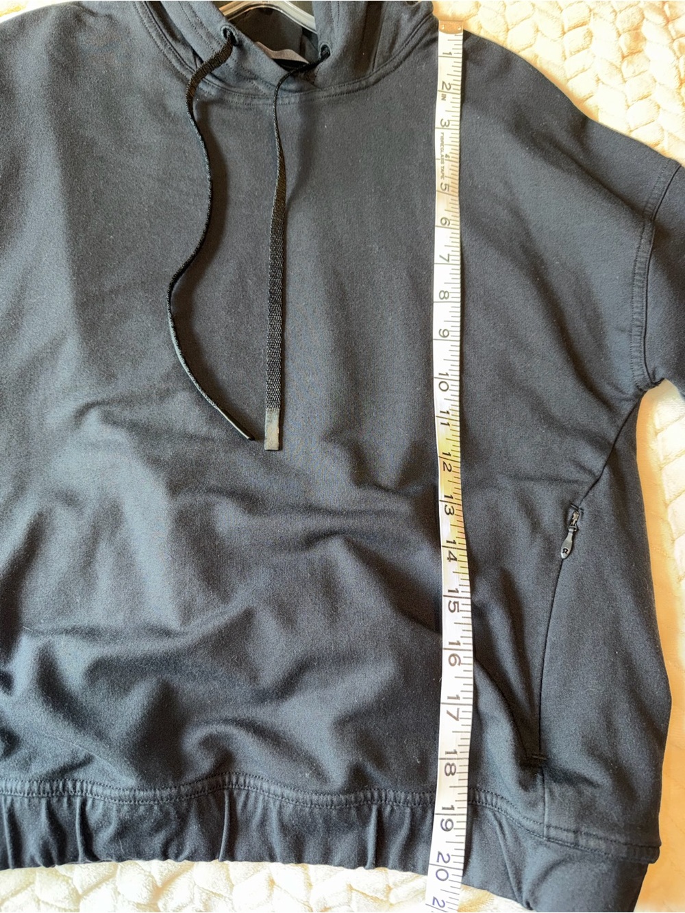Lululemon Twisted & Tucked Pullover Black Size 4 - Picture 12 of 13